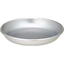 Amazon｜アカオアルミ 給食用皿 14cm アルミニウム(アルマイト) 日本